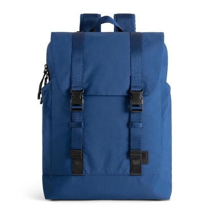 DailyObjects Taiga Backpack (19L) Ultra Light Office/Travel Laptop Backpack (19L) for Men & Women with 15inch Compartment, Water-Repellent, MultiPocket, Bottle Holders with Trolley Strap- Lagoon Blue