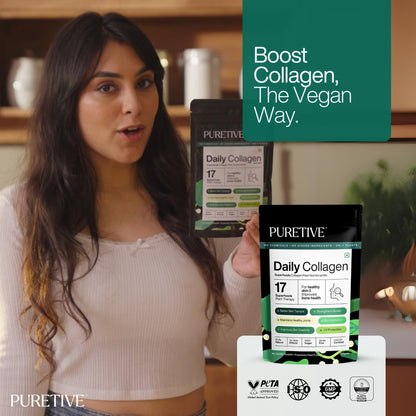 Puretive Daily Collagen Supplement | Plant Based Nutritional Mix | For- image 2