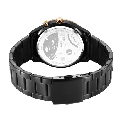 Titan Regalia Stellar Quartz Multifunction Brown Dial Stainless Steel S- image 5