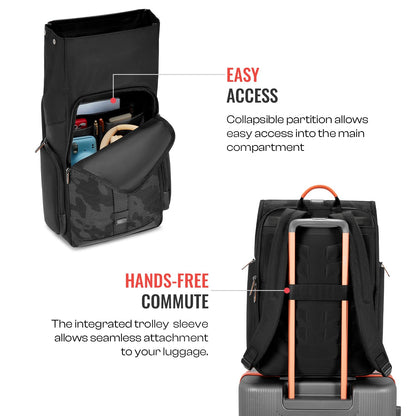 Urban Jungle by Safari, The District Multipurpose Backpack | Premium fa- image 7