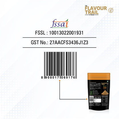 The Flavour Trail - Organic Cumin Powder/Jeera Powder/Jeera Masala, 100 gm| Organically Farmed | Hygienically Processed | Pesticide-Free