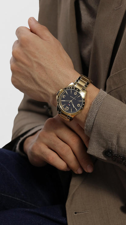 Tommy Hilfiger Navy Blue Dial Analog Watch for Men