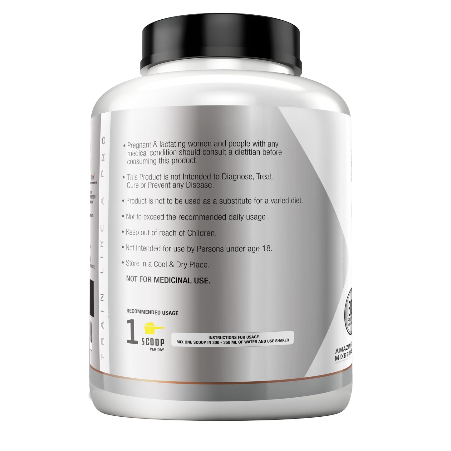CUTLER NUTRITION TOTAL NITRO Whey Protein Blend – Gourmet Vanilla | 30g Protein | 40 Servings | Fast Mixing Premium Protein Powder | Muscle Recovery & Lean Muscle Support