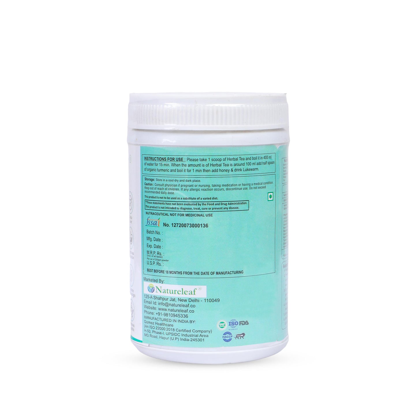 Deep Detox Cell Activator – All Natural Herbal Tea, 250g