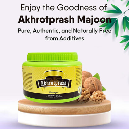 Hakim Suleman's Akhrotprash Majoon – 400g (Pack of 3)