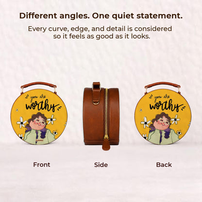 Kalankit Rakhi Gift For Sister | Side Sling Purse For Girls, Sling Bag For Women, Travel Crossbody Bags, Stylish Cross Sling Bags for Woman | Rakshabandhan Gift, Gifts For Sister On Rakhi