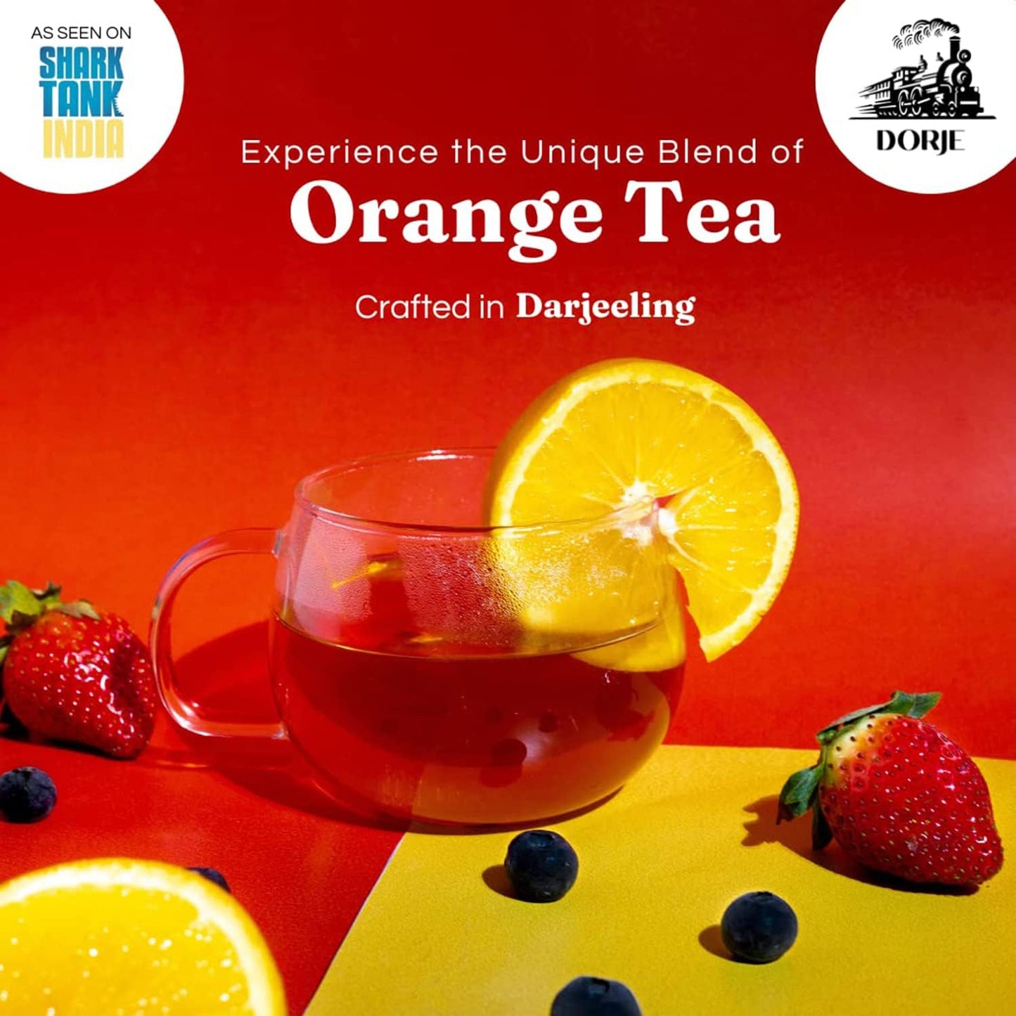 Dorje Teas Earl Grey Darjeeling Loose Tea | 100g (Pack of 1) | Selim Hill Estate | Real Orange Peel, No Essential Oils | Promotes Sleep & Stress Relief | Organic Whole Leaf Blend | 40 Cups