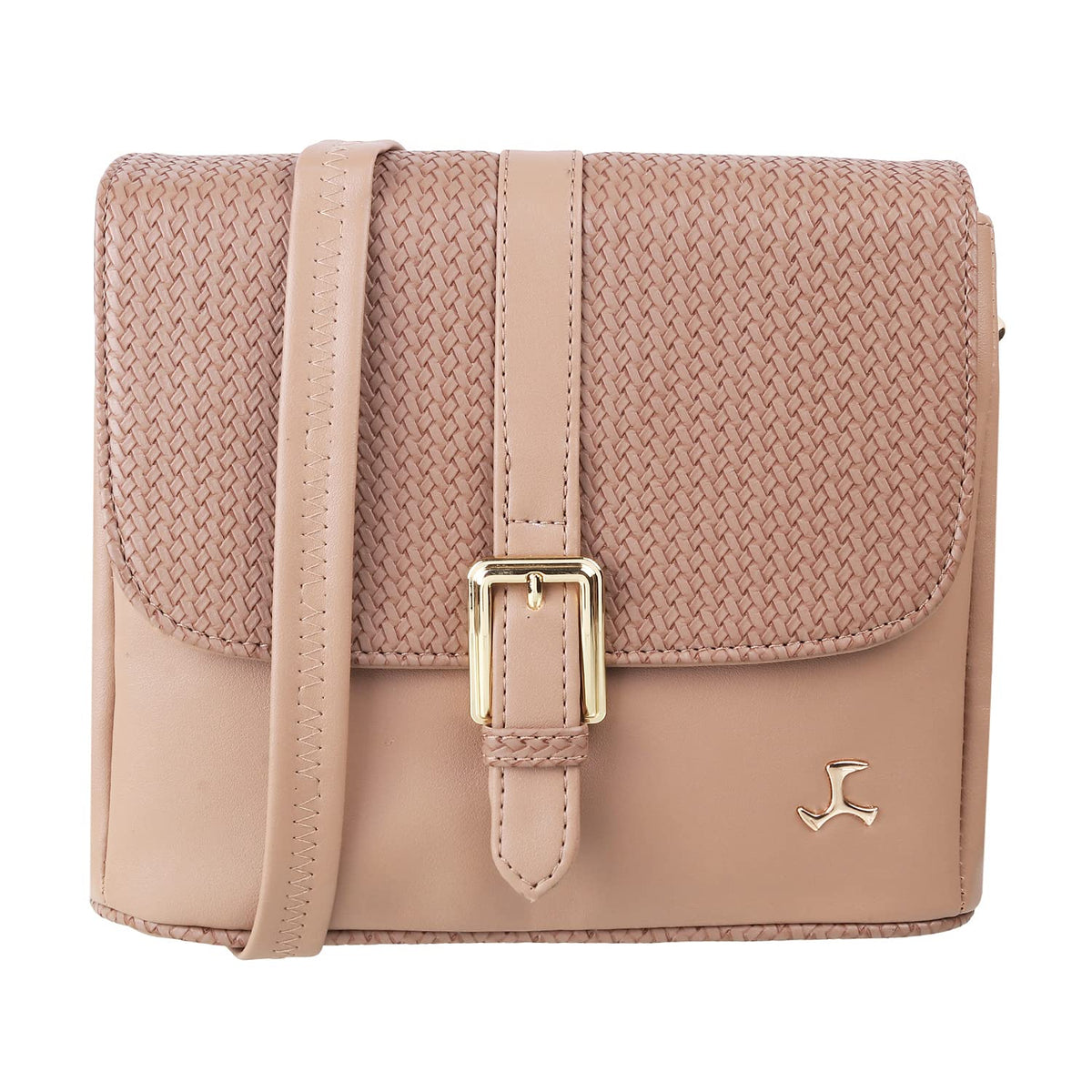 Mochi Women Chikoo Flap Over Sling (66-7153)