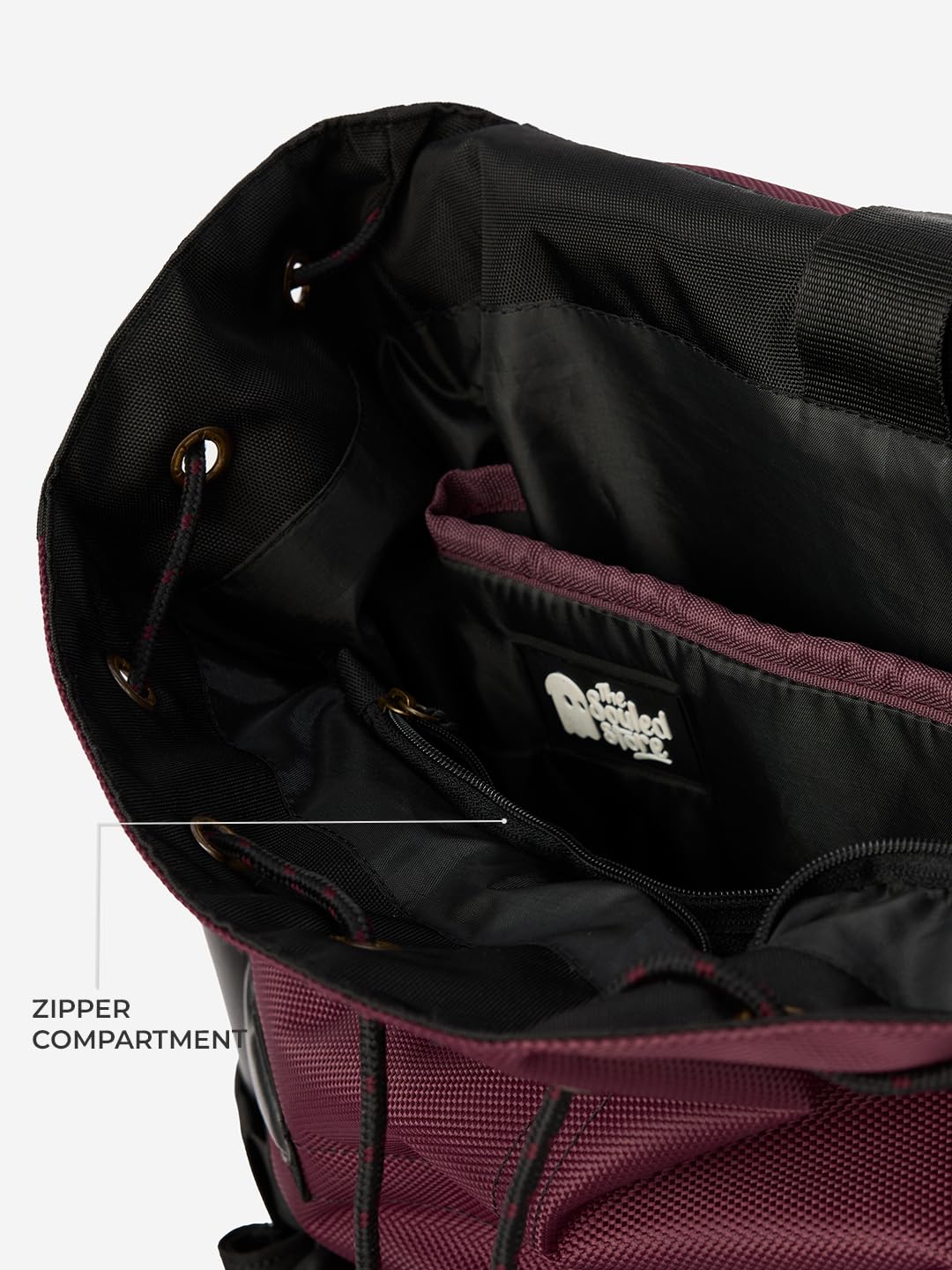 The Souled Store Official Deadpool: Ironic Backpack with Laptop Sleeve and Zipper Compartment