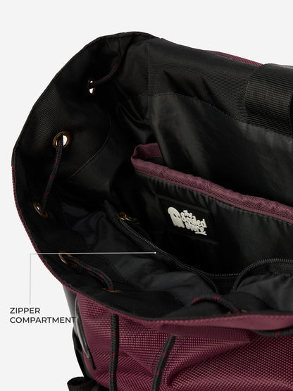 The Souled Store Official Deadpool: Ironic Backpack with Laptop Sleeve and Zipper Compartment