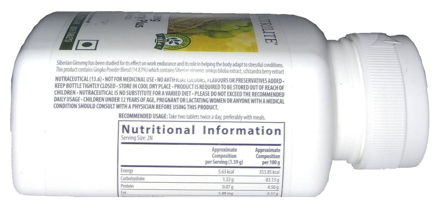Nutrilite Amway Ginseng Cherry Plus Tablets for Unisex, 100N Pack- image 4