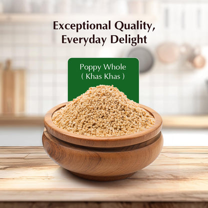 Amazon Brand - Vedaka Poppy Seeds (Khus Khus), 200g