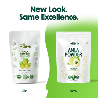 MYHERB 100% Natural Organic Amla Indian Gooseberry Powder (Dry), For Sk- image 8