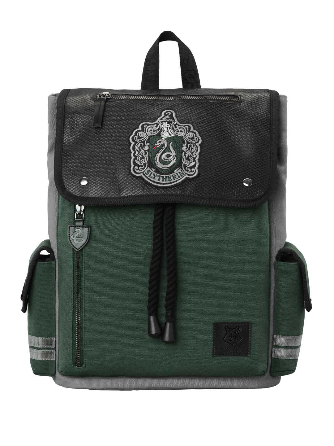 The Souled Store Harry Potter: Slytherin Backpacks | Premium School & Travel Rucksack with Laptop Sleeve | Water-Resistant College Bag for Men, Women & Kids | Official Wizarding World Merchandise