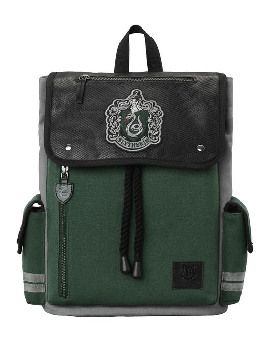 The Souled Store Harry Potter: Slytherin Backpacks | Premium School & Travel Rucksack with Laptop Sleeve | Water-Resistant College Bag for Men, Women & Kids | Official Wizarding World Merchandise