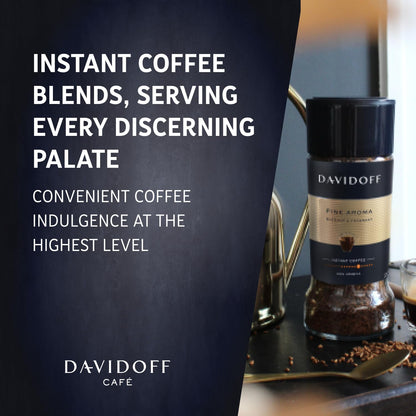Davidoff Fine Aroma Instant Coffee Arabica 7/12 Intensity, 3.53 oz ? 100 g, Bottle