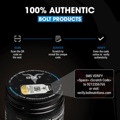 Bolt Micronised Creatine Monohydrate 3000 Powder|With Phycocyanine|Boosts Athletic Performance|Provides Energy Support For Heavy Workout|Formulated In Usa| 250 grams (0.55Lb),83 Serving|Unflavored