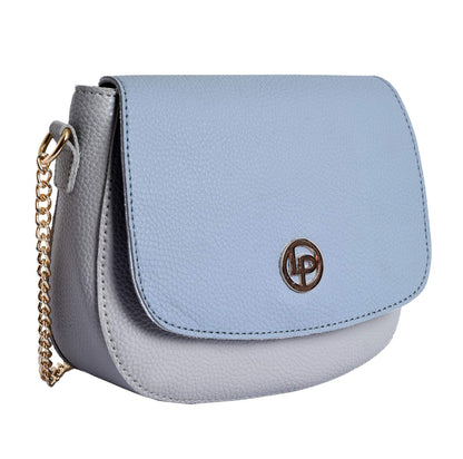 Lino Perros Women's Sling Bag (Blue)