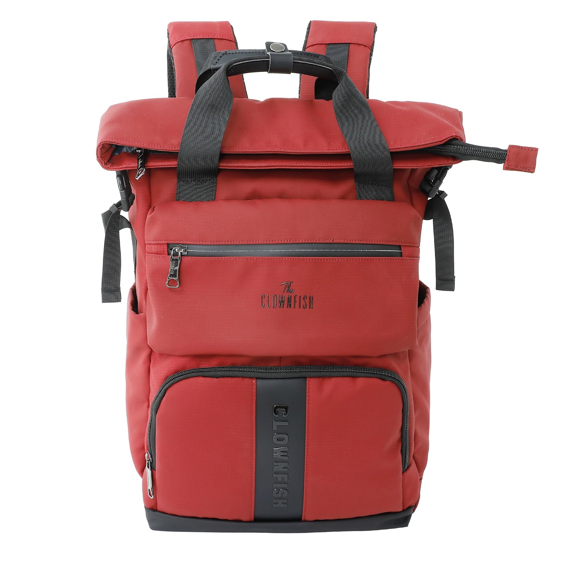 THE CLOWNFISH Chromepack Travel Laptop Backpack for Men and Women | Fits 15.6 in