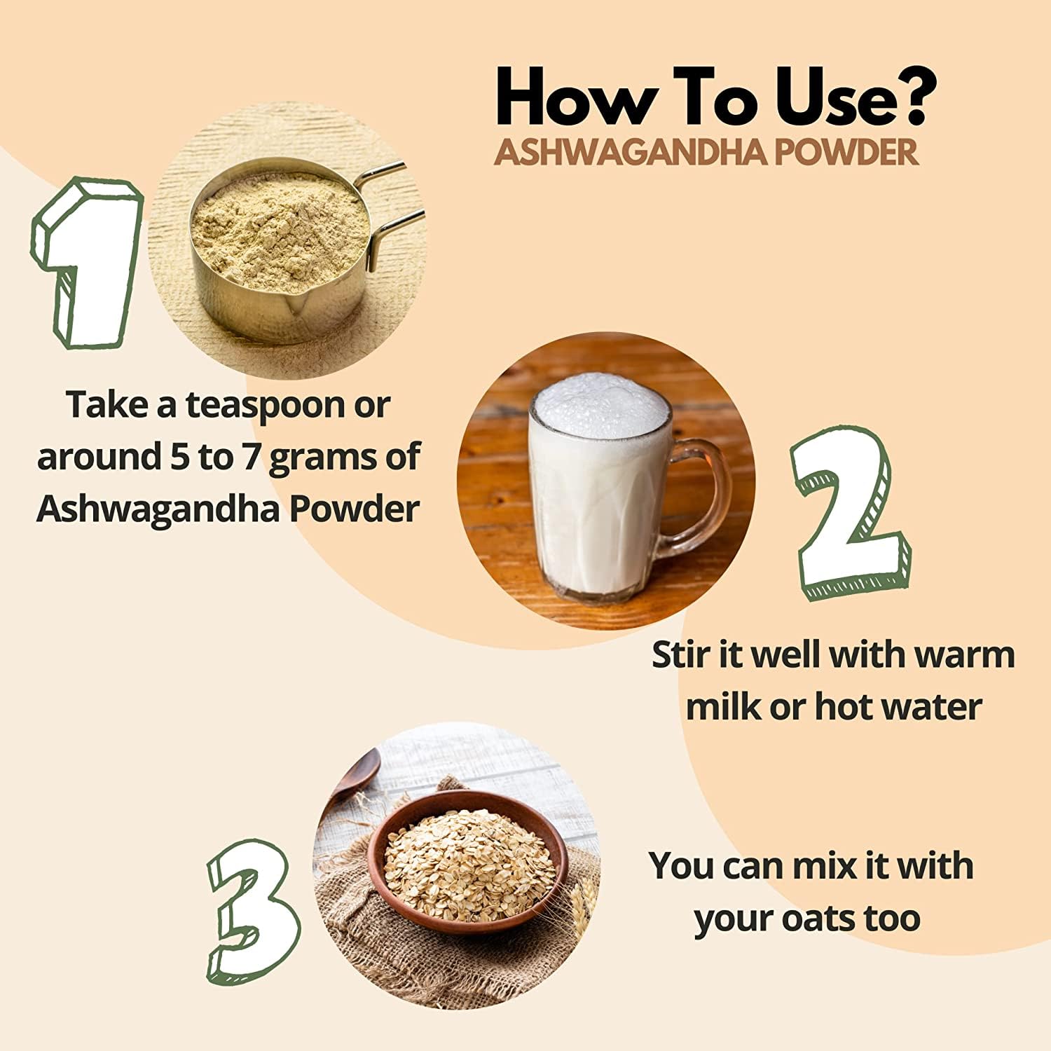 Trivang Organic Ashwagandha Powder (227 GRAM) -Withania Somnifera from- image 6
