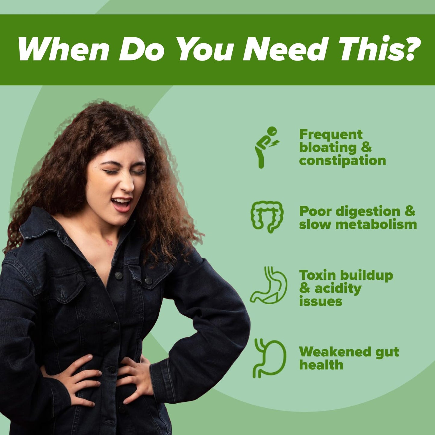 Daily All Day Triphala 1 2 3 Ratio Tablets 120 for Constipation, Acidit- image 7