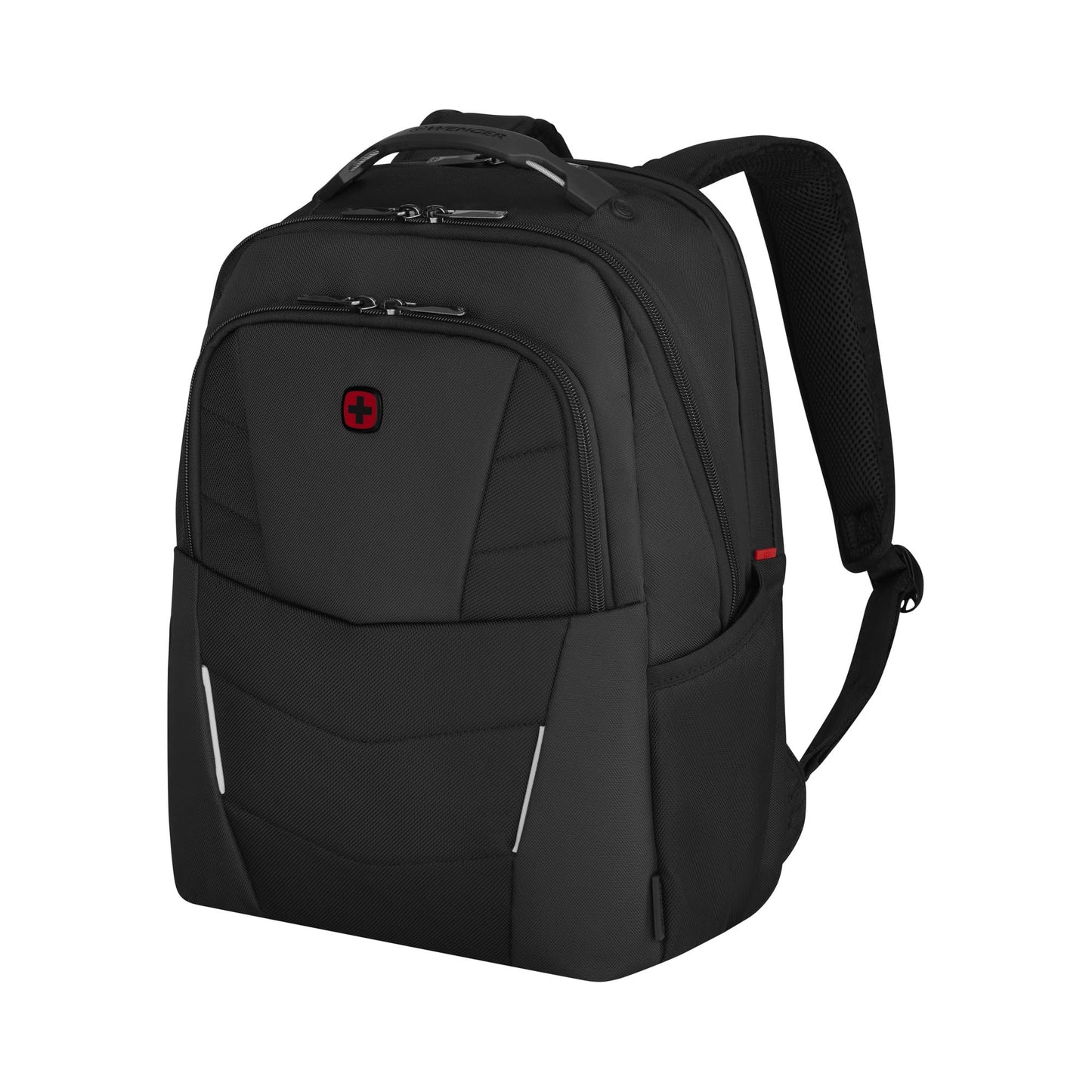 WENGER Altair 15.6" Laptop Backpack, Black, 22 Litres, Swiss Designed, 653186
