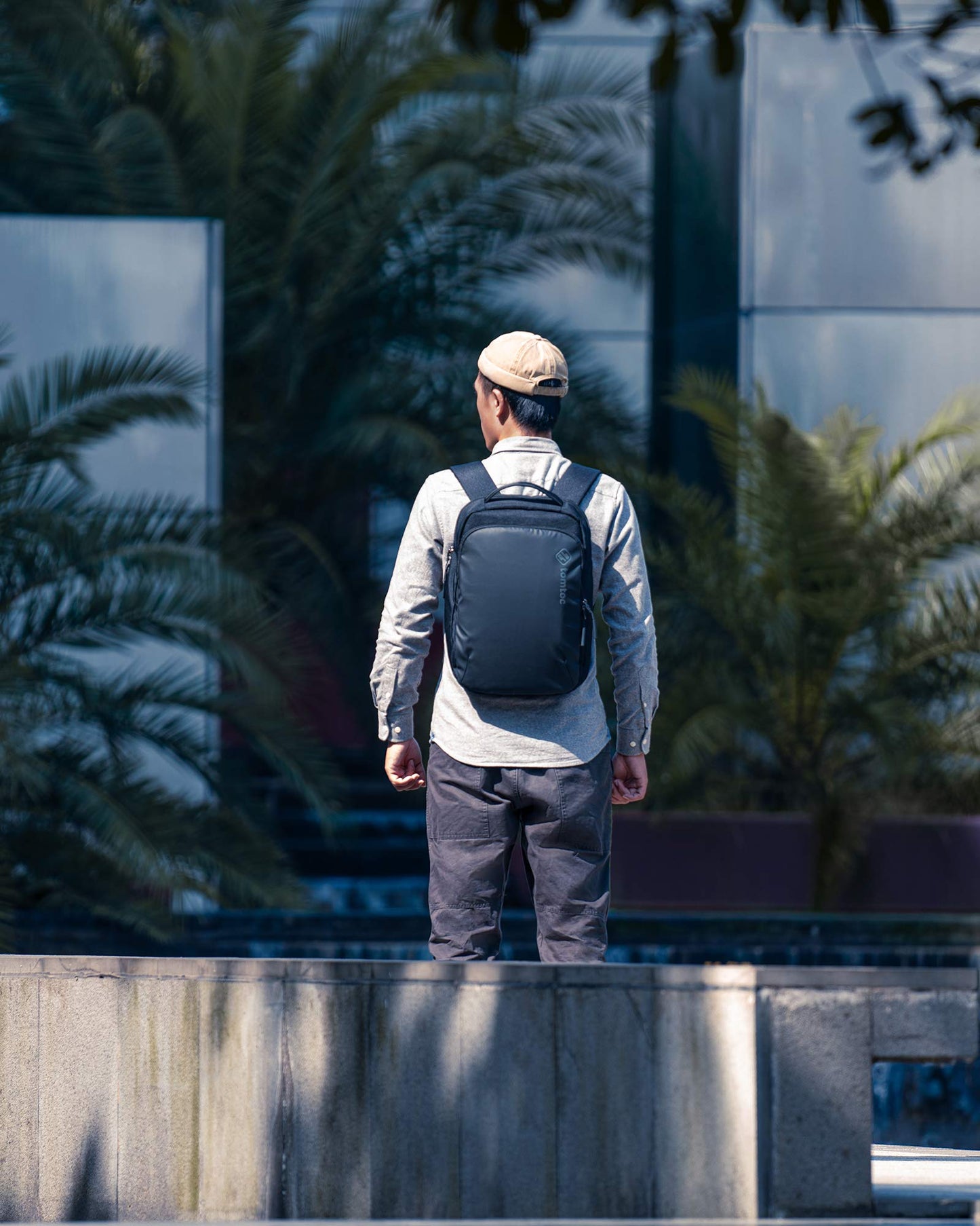 Tomtoc Explorer-T60 Laptop Backpack (16 Inch/15L), Black- image 3