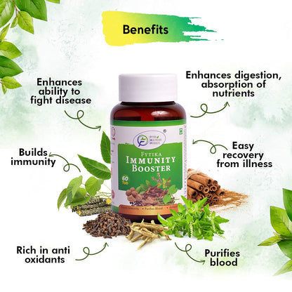 FYTIKA Immunity Booster Tablet for Adults | Natural Supplement To Boost Immune System (60 Tab)