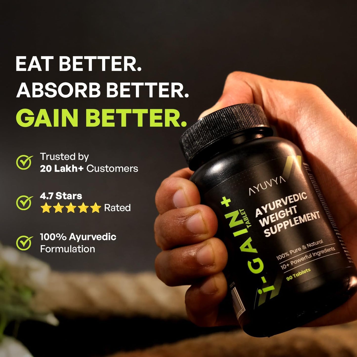 Ayuvya i-Gain+ & Moringa Combo