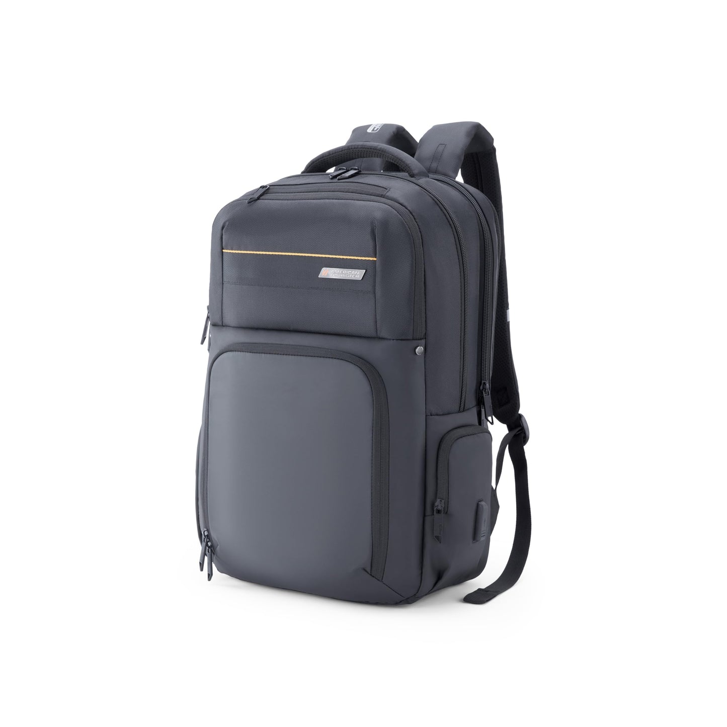 American Tourister Segno 4.0 | 30 Ltrs | 3 Compartments | Bottle Pocket | Ergonomic Padded Back Panel & Shoulder Straps | Laptop Backpack | 1 Year International Warranty | Black