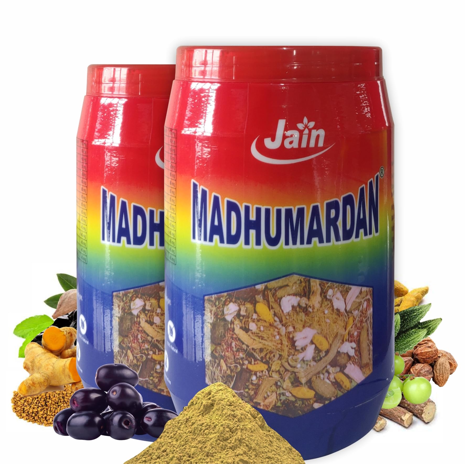Jain Madhumardan 150g (Pack of 2) | 100% Natural, Ayurvedic Powder for Diabetes