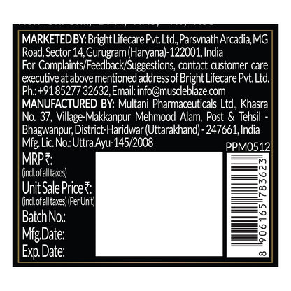 Koshaveda Shilajit Pro Gold by MuscleBlaze (60 Tablets) | Fortified wit- image 2