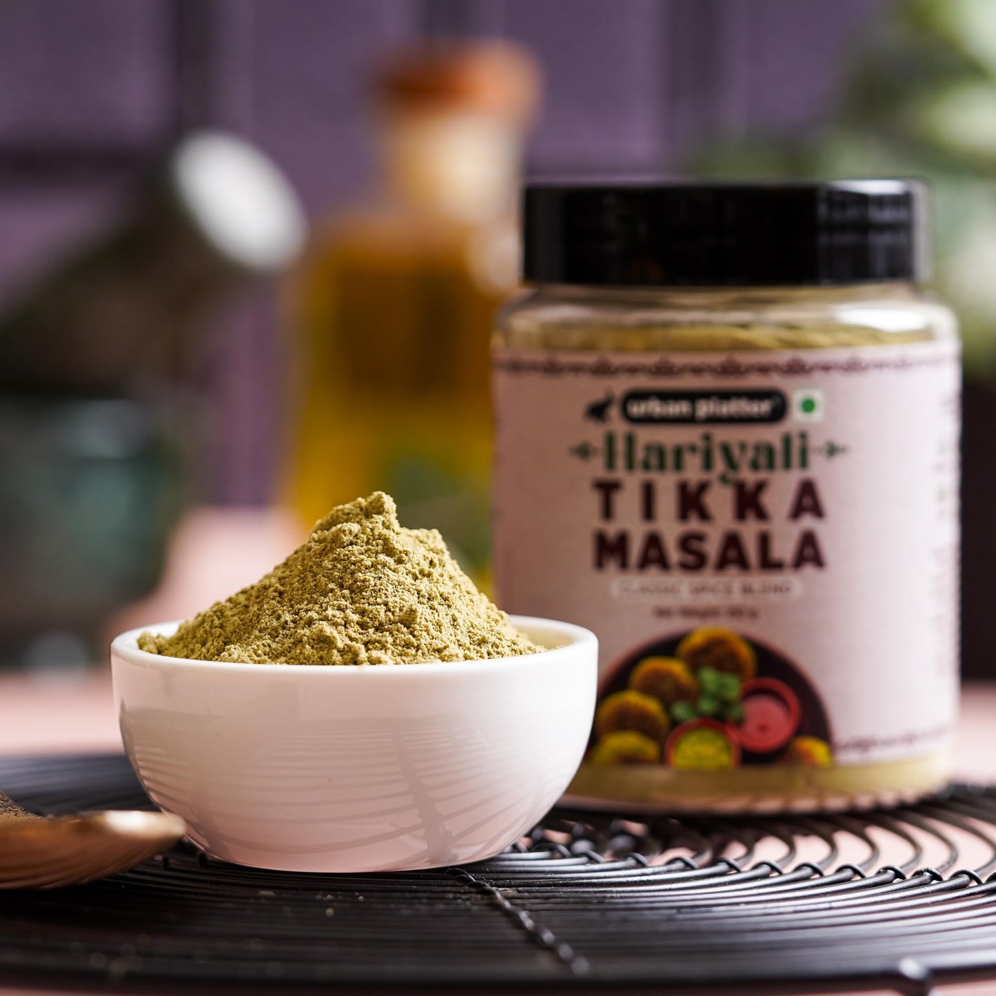 Urban Platter Hariyali Tikka Masala, 150g / 5oz [All Natural & Flavourful]