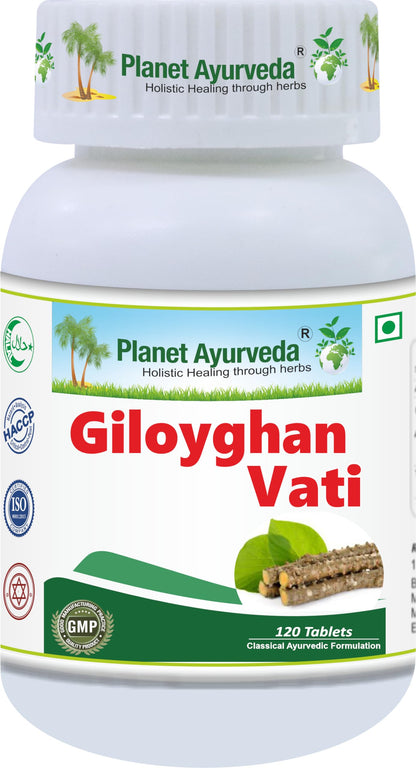 Planet Ayurveda Giloyghan Vati - 120 Tablets