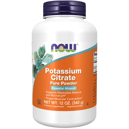 Now Foods, Potassium Citrate Pure Powder, 12 oz (340 g)