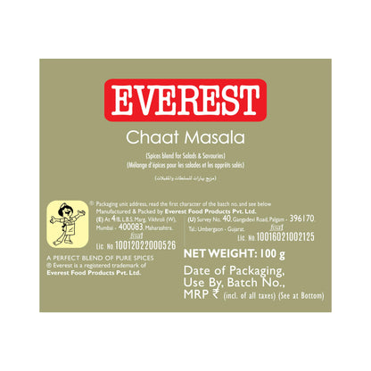 Everest Kitchen King Mixed Masala Powder 100G Carton, Turmeric