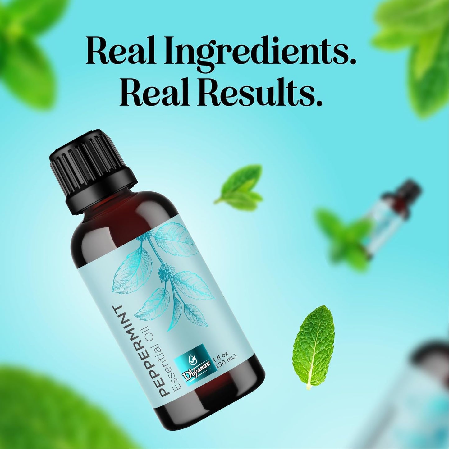 Peppermint Essential Oil |100% Natural, Aromatherapy Scented Essential Oil Singles Pure Peppermint Oil | 30ML