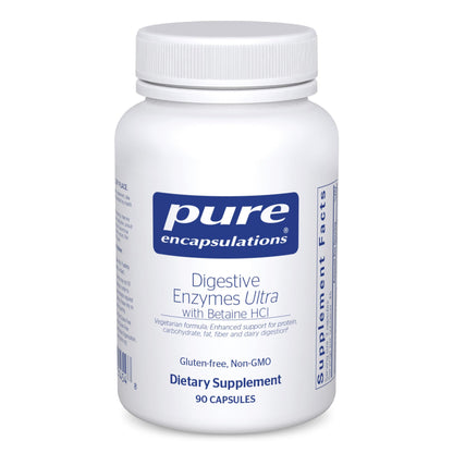 Digestive Enzymes Ultra w/ Betaine HCL 90 Caps By Pure Encapsulations
