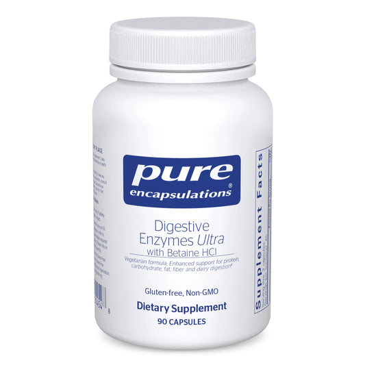 Digestive Enzymes Ultra w/ Betaine HCL 90 Caps By Pure Encapsulations