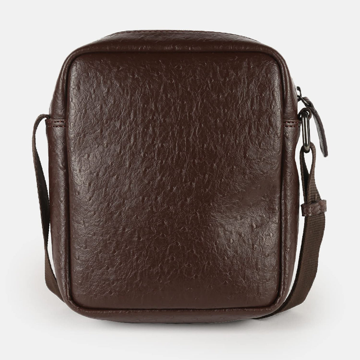 Police Men's Brown Color Cross Body Bag Made in PU