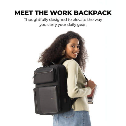 MOKOBARA The Work Backpack 19L Premium Nylon 16" Unisex Multipurpose Laptop Backpack (Home Grown Sunray 2.0)