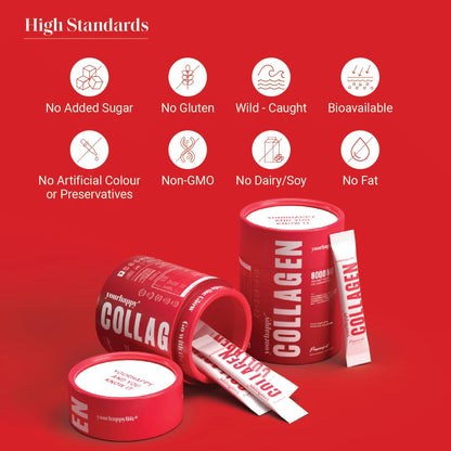 YourHappyLife Marine Collagen Advanced (30 Sachets) | 8000mg of Premium- image 7