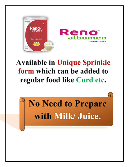 Proindia Health Care Renoalbumen 200 Grams