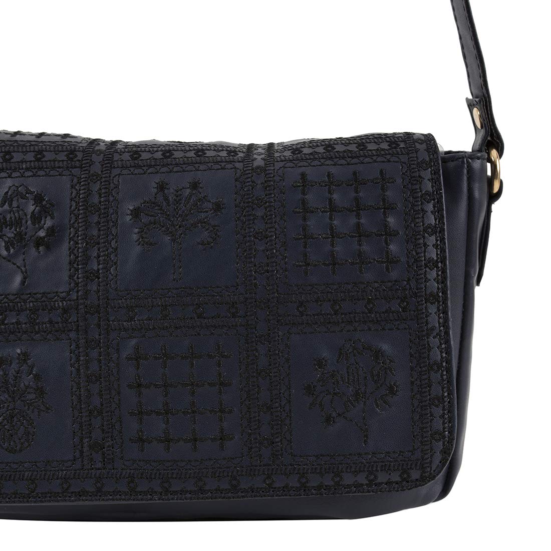 Chumbak Crossbody Sling Bag for Women | Stylish Printed Canvas Box Sling bag | Multipurpose Daily use Bag for Office/College/Travel