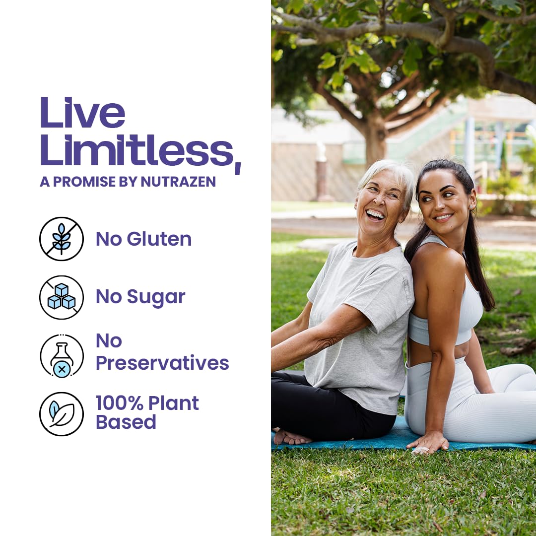 Nutrazen Longevity Pro - Pack of 2, 60 Tablets | Resveratrol, CoQ10, AHA
