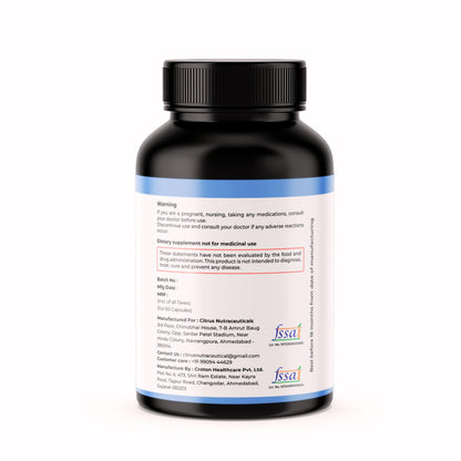 CITRUS NUTRACEUTICAL Hair Matrix Formula, Advanced Growth Supplement with DHT Blockers, Nutrients & Vitamins, Absorption Enhancer, 60 Count