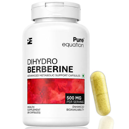 Dihydroberberine (DHB) 500mg Capsules | Advanced Berberine Supplements | Support Blood Sugar, Lower Cholesterol, PCOS supplements | with Ceylon Cinnamon, Milk Thistle & BioPerine | Enhanced Absorption | 60 Veg Capsules