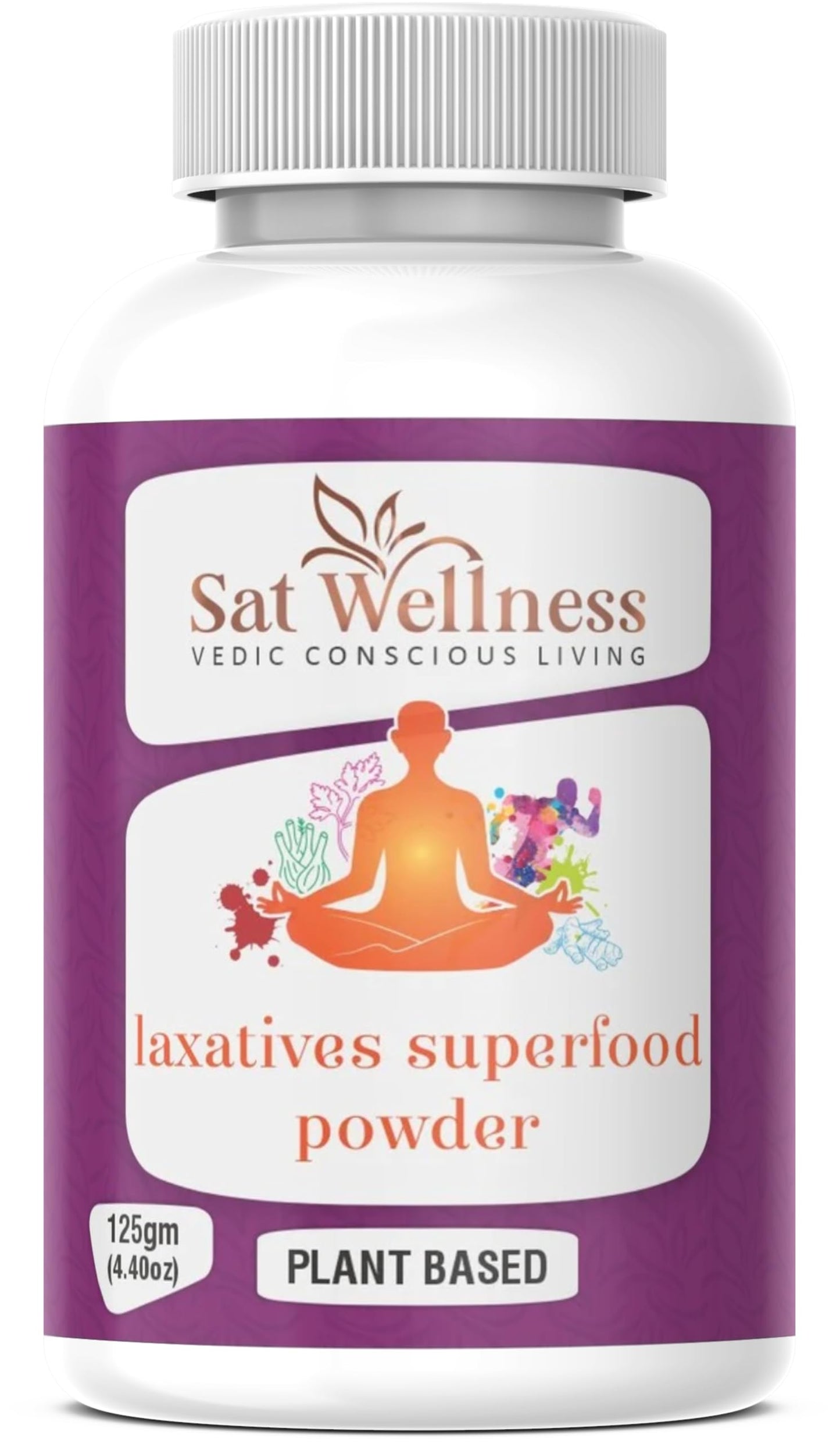 Sat Wellness Laxatives Superfood Powder Herbal Supplements For Personal Health Care Improvement