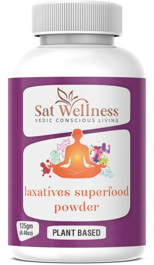 Sat Wellness Laxatives Superfood Powder Herbal Supplements For Personal Health Care Improvement