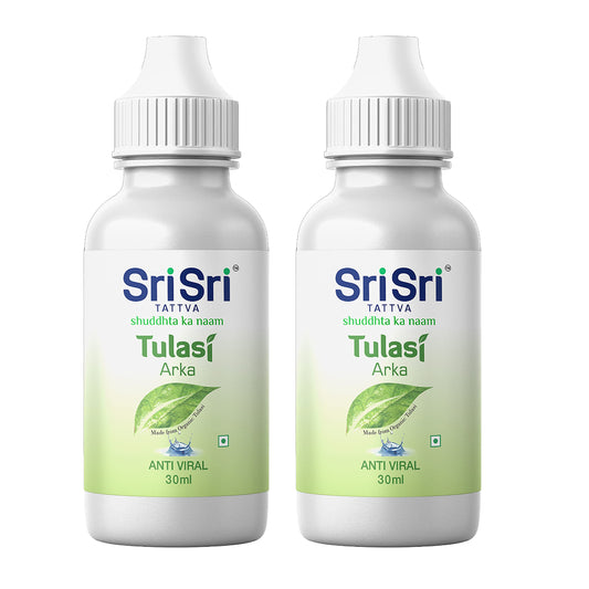 Sri Sri TATTVA shuddhta ka naam Tulasi Arka - Anti-Viral Drop Adults - 30Ml (Pac